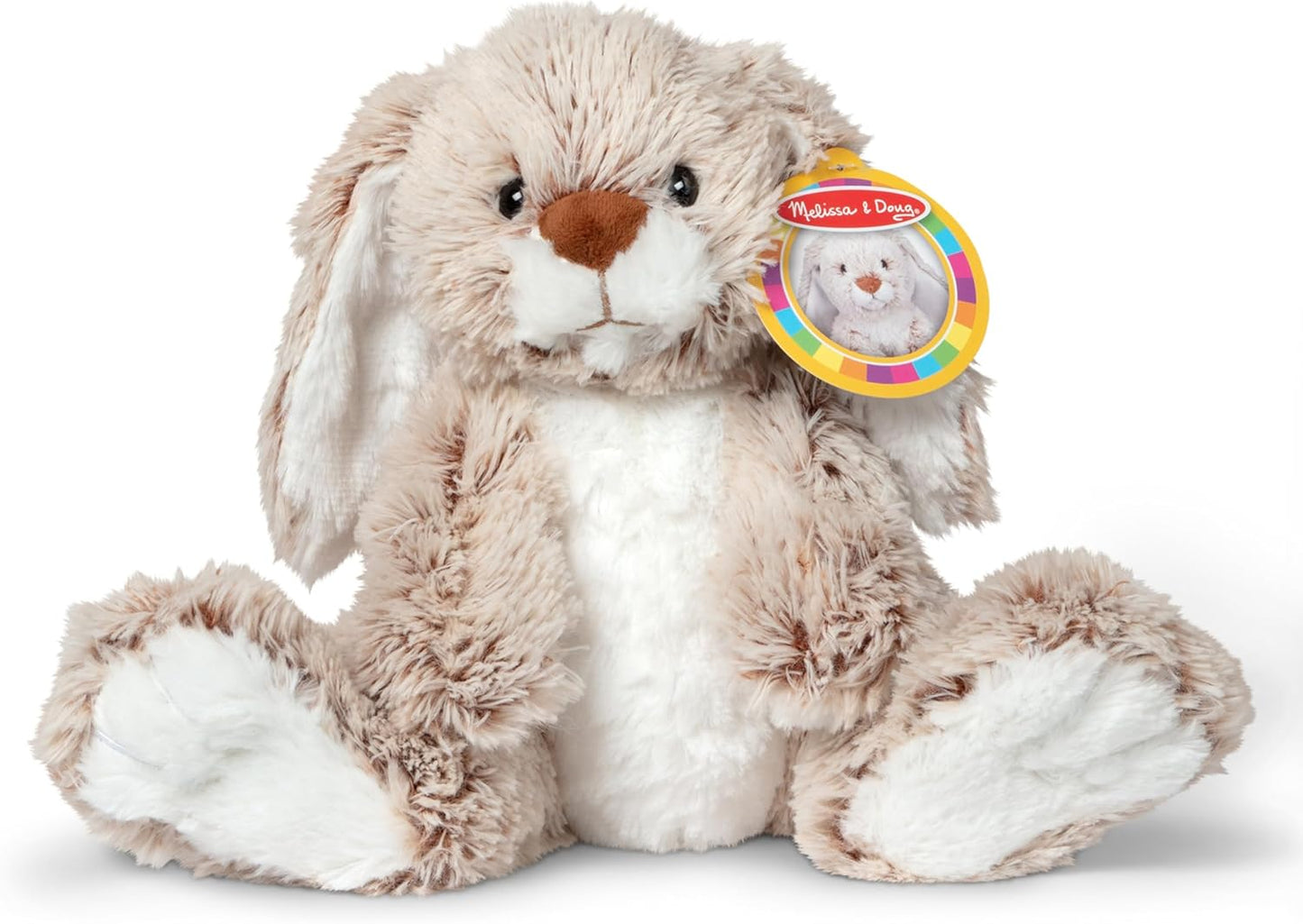 Melissa & Doug Burrow Bunny Rabbit Stuffed Animal (9 inches)